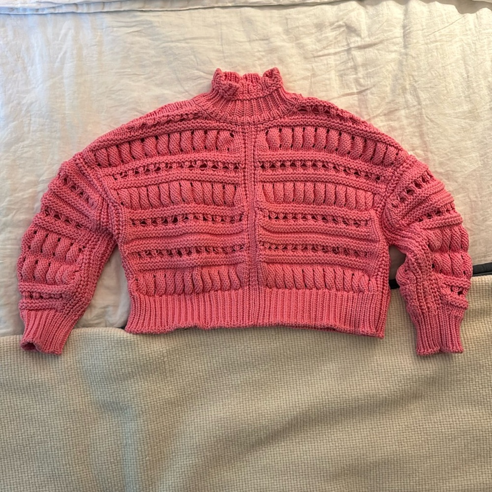 Isabel Marant chunky knit mock neck sweater